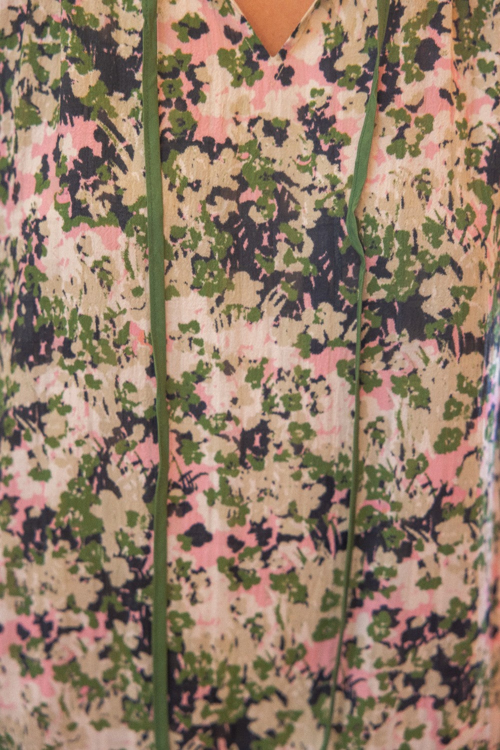 Tiered Sleeve Floral Minidress