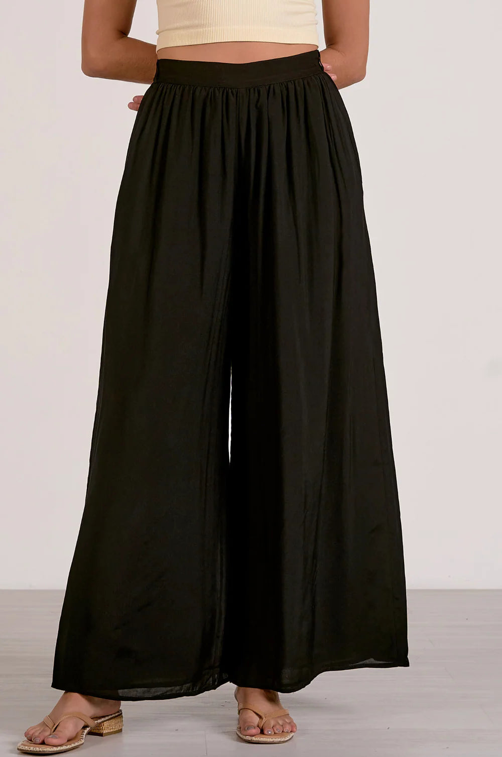 Wide Leg Palazzo Pant