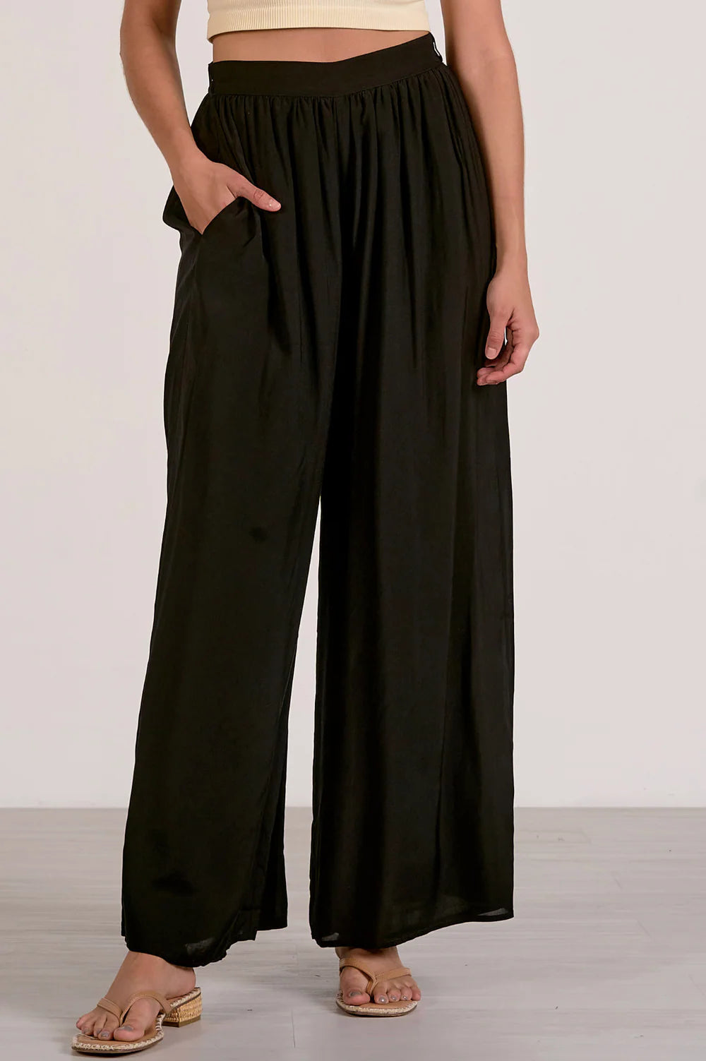 Wide Leg Palazzo Pant