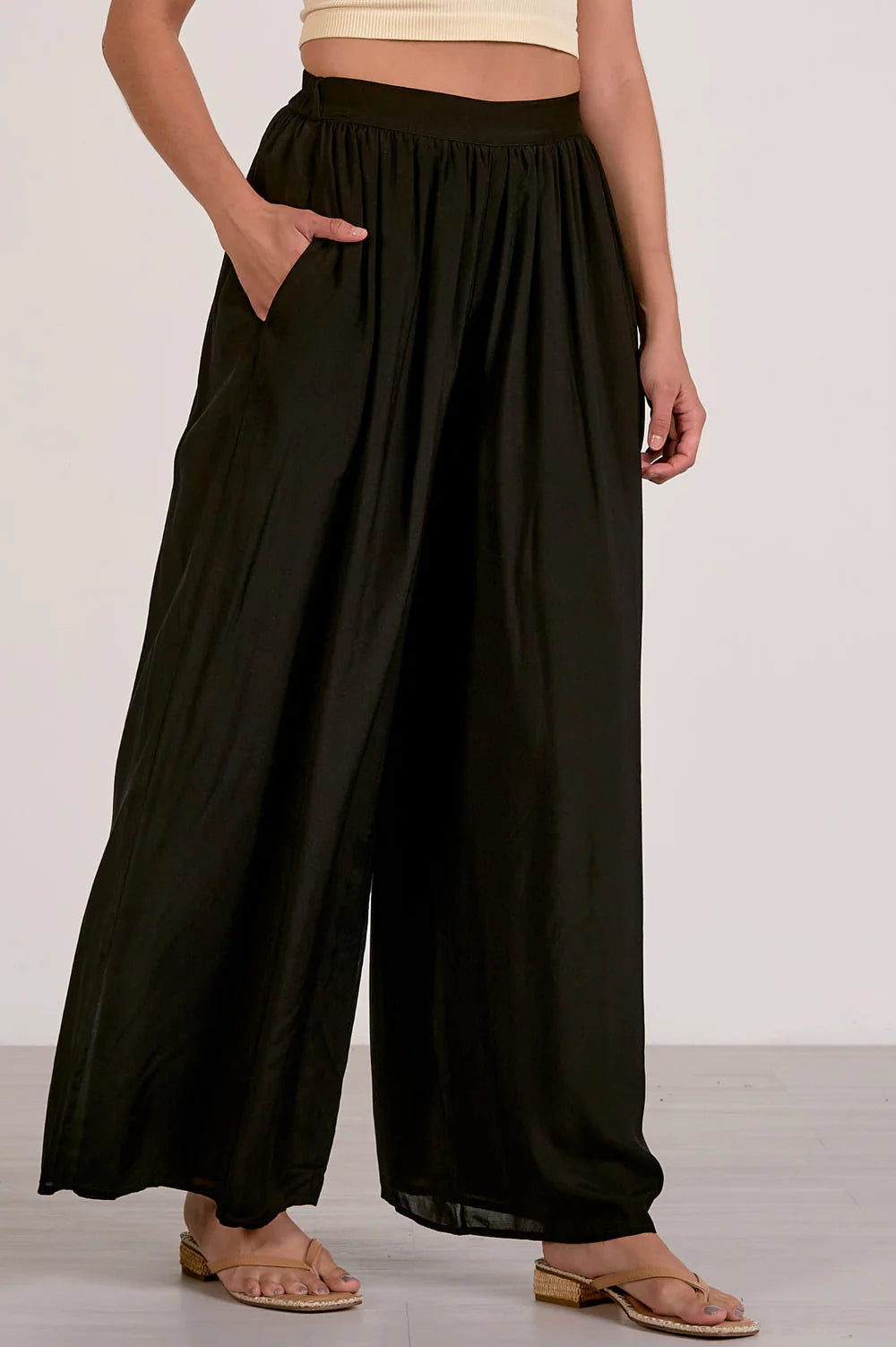 Wide Leg Palazzo Pant